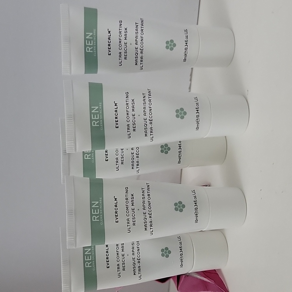 5 pk REN EVERCALM ULTRA COMFORTING RESCUE MASK 10 ML / 0.34 OZ